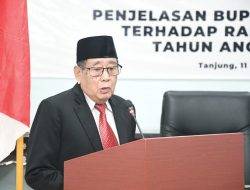 Bupati Djohan Sjamsu Paparkan Rancangan APBD KLU Tahun 2025 Dihadapan Legislatif
