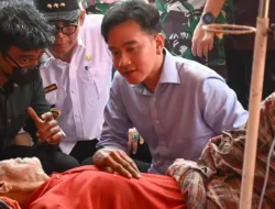 Tindak Lanjut Instruksi Presiden, Wapres Gibran Rakabuming Kunjungi Korban Erupsi Gunung Lewotobi Laki-laki