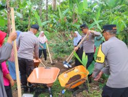 Polres Lombok Utara bersama Dinas Pertanian Gelar Pelatihan Pengolahan Pupuk Organik