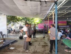 Pastikan Keamanan Logistik Pemilu di KPUD, Polres Lombok Utara Perketat Pengamanan