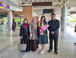 Pemkab OKI Sambut Kepulangan Karen, Runner Up KDI 2024