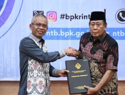Pemda KLU Bersama 6 Kabupaten/Kota Terima LHP Semester II Tahun 2024 dari BPK NTB