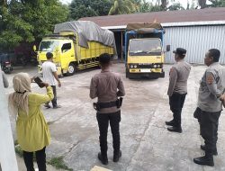 Polres Lombok Utara Kawal Pergeseran Surat Suara dari PPK ke Gudang Logistik KPU