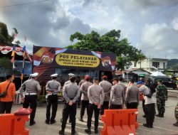 Pengamanan Nataru Polres Lombok Utara Terjunkan 95 Personi