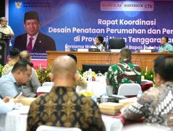 Pj Gubernur NTB Rakor Bersama Wamen PKP RI Bahas Program Gotong Royong Bangun Rumah