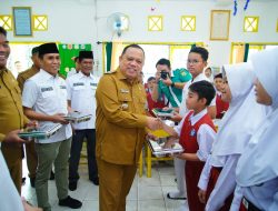 Launching Program Makanan Bergizi Gratis, Pj Bupati Muba Harap Ciptakan Generasi Cerdas dan Berdaya Saing
