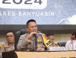 Gelar Release Akhir Tahun 2024, Polres Banyuasin Soroti Peningkatan Tindak Pidana dan Langkah Strategis Kedepan