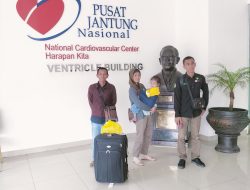 Perhatian Khusus untuk Flora, Dirujuk ke RS Harapan Kita Biaya Pengobatan Ditanggung Pemkab Muba