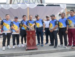 Pj Gubernur Hassanudin Canangkan Bulan Keselamatan Kesehatan Kerja di NTB dengan Fun Run