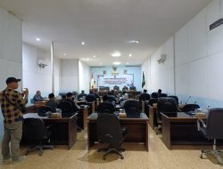 Bentuk Pansus LKPJ Bupati Tahun 2024, DPRD Lombok Utara Gelar Rapat Paripurna Internal
