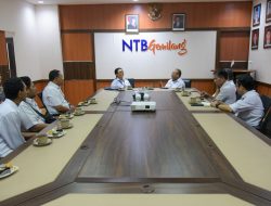 Dukung Program Pemerintah, Kepala Stasiun TVRI NTB Silahturahmi ke Sekda Miq Gite