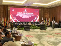 Sekda Miq Gita Hadiri Rapat Pleno Terbuka Penetapan Paslon Gubernur dan Wakil Gubernur Terpilih NTB