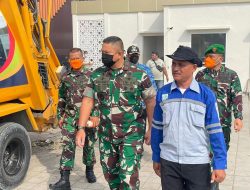 Danrem 162/WB Tinjau Langsung Proses Pengolahan Sampah di TPST Sandubaya
