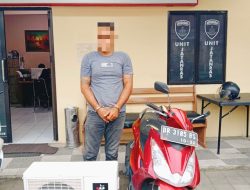 Viral di Medsos, Pencuri AC Diringkus Tim Resmob Polresta Mataram