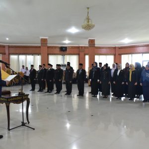 Lantik 49 Pejabat, Pj Bupati OKI: Meritokrasi Berjalan Baik