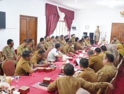 Rakor Perdana, Wabup Netta Pastikan Turun Kebawah Beri Pelayanan Terbaik Untuk Warga Banyuasin