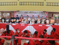 Awal Tahun 2025 Polda NTB Ungkap 165 Kasus Narkoba, 248 Tersangka Diamankan