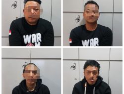 Anggota Polisi Udara Mengamankan 4 Oknum Mengaku BNN, Diduga Lakukan Pemerasan kepada keluarganya