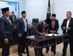 DPRD KLU Serahkan Rekomendasi LKPJ Bupati Lombok Utara Tahun 2024