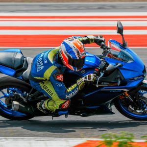 Arai Agaska Ungkap Ketangguhan Yamaha Aerox Turbo, R25, dan MT25 di Lintasan Mandalika