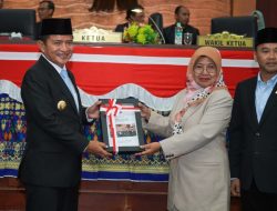 Penjabat Gubernur Hassanudin Sampaikan LKPJ Tahun Anggaran 2024 Dihadapan Legislatif NTB