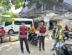 Beri Rasa Aman dan Nyaman Masyarakat, Direktorat Samapta Polda NTB Gelar Patroli Presisi di Terminal Mandalika