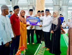 Safari Ramadhan di Sungai Lilin, Wabup Rohman Ajak Terus Jaga Kebersamaan, Kerukunan, dan Semangat Gotong Royong Membangun Daerah