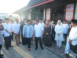 Silaturahmi Gubernur HD, Bupati Banyuasin Usulkan Pembangunan Jembatan Tanah Kering