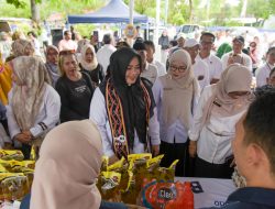 Pastikan Kebutuhan Masyarakat Tercukupi, Wagub Umi Dinda Resmikan GPM Serentak di Halaman TVRI Mataram
