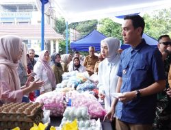 Pasar Murah Pemkab OKI Bantu Masyarakat Penuhi Kebutuhan Pokok selama Ramadhan