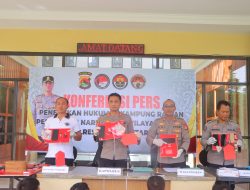 Ungkap Dua Kasus Narkoba Polres Lombok Utara Amankan 4 Tersangka