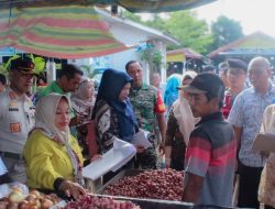 Pastikan Harga dan Stok Pangan Jelang Ramadan Tetap Stabil, Pemkab Muba Gelar Sidak Pasar