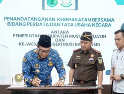 Kolaborasi Kuat untuk Muba Bersih dan Transparan, Bupati HM Toha: Lima Tahun ke Depan, Muba Bersih dari Korupsi