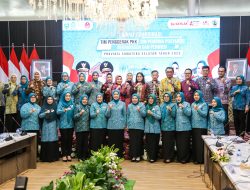 Ikuti Rakor di Griya Agung, Ketua TP PKK Hj Patimah Toha Siap Sinergi Untuk Selaraskan Program Kerja