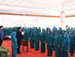 Bupati Askolani Lantik Pengurus PKK Kabupaten Banyuasin Periode 2025-2030