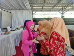 Ketua Cabang Bhayangkari Lombok Utara Hadiri Halal Bihalal DWP KLU