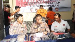 Berbuat Curanmor Berkali-kali, Dua Pria Asal Loteng ini Tertangkap di Ampenan Usai Menjambret