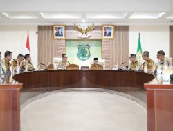 Rakor Peningkatan Optimalisasi PAD Sumsel dan Muba, Bupati HM Toha: Minimalisir Kerugian Akan di Evaluasi dan Cek Ulang Mobil Dinas