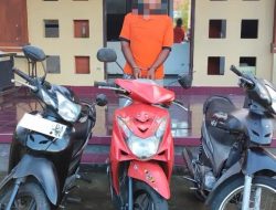 Aksinya Terekam CCTV, Spesialis Curanmor di Parkiran Masjid Ditangkap Polisi