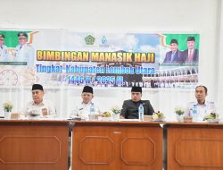 Dibuka Bupati Najmul, 100 CJH Lombok Utara Khidmat Ikuti Bimbingan Manasik 2025
