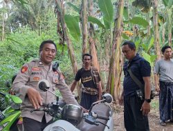 Polsek Gunungsari Amankan Barang Bukti Motor Curian Ditemukan di Kebun Warga