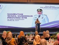 Hadiri Halal Bihalal IWAPI, Wagub Umi Dinda Ajak Ikut Sukseskan Fornas VIII