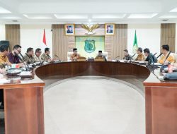 Rakor Bersama Camat, Bupati HM Toha: Wujudkan Pemerintahan Bersih dan Tangguh Bencana