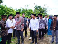 Bupati Toha Hadiri Open House Lebaran Wakil Bupati, Pererat Silaturahmi dengan Masyarakat Muba