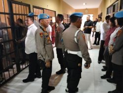 Wujud Pengawasan dan Pencegahan Dini Lingkungan Internal, Propam Polda NTB Gelar Tes Urine