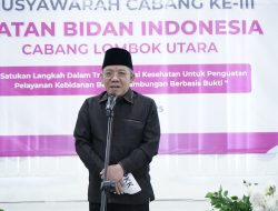 Muscab III IBI KLU 2025, Bupati Lombok Utara Sebut Posisi Bidan Strategis dalam Sistem Kesehatan