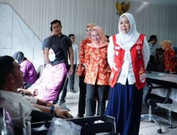 Feby HD Apresiasi Donor Darah Serentak PMI-Bapenda Sumsel, Wujud Kepedulian Stok Darah