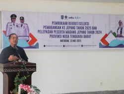 Buka Seleksi Magang ke Jepang, Gubernur NTB: Urusan Ketenagakerjaan Jadi Prioritas Kepemimpinan Iqbal–Dinda 5 Tahun ke Depan