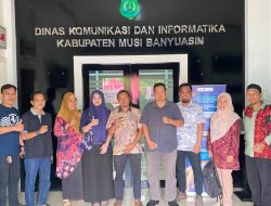 Studi Tiru dan Sharing Pelaksanaan E-Walidata SIPD RI, Kominfo Palembang Sambangi Dinkominfo Muba