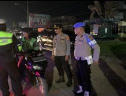 Antisipasi Gangguan Kamtibmas, Polres Banyuasin Razia KRYD di Talang Kelapa